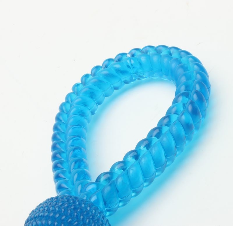 Conmmercial Fun TPR Dog Toy Indestructable Strong Dog Tug Teething Toys