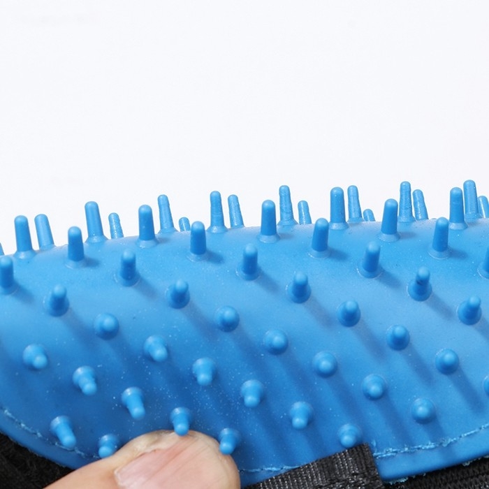 259 Pins Gentle Pet Mitt Brush Five Finger Dog Cleaning Gloves Long Service Life