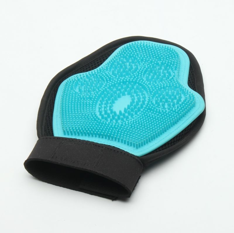 Commercial Rubber Pet Grooming Glove Universal Size Environmental Friendly