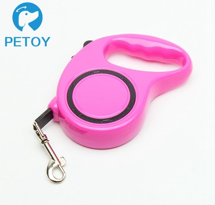 Heavy Duty Retractable Pet Leashes Quick Release Basic Collars Type