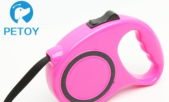 Heavy Duty Retractable Pet Leashes Quick Release Basic Collars Type