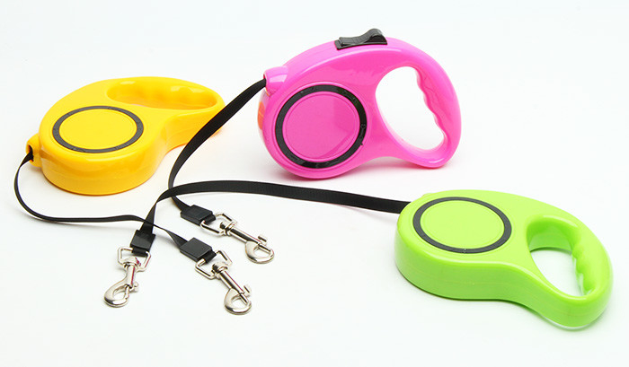 Heavy Duty Retractable Pet Leashes Quick Release Basic Collars Type
