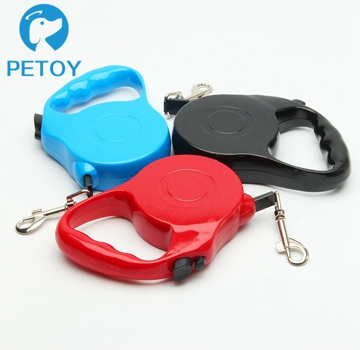 Custom Logo Retractable Pet Leashes for Small&Medium Dogs