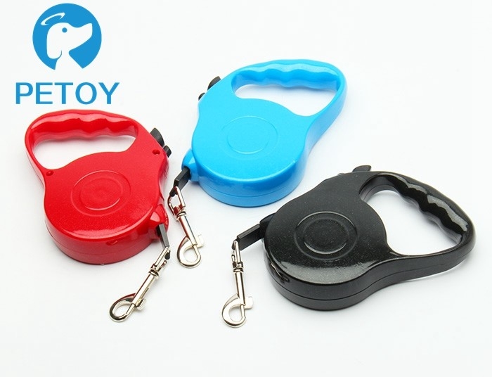 Custom Logo Retractable Pet Leashes for Small&Medium Dogs