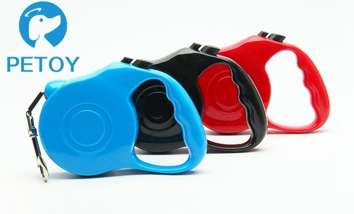 Custom Logo Retractable Pet Leashes for Small&Medium Dogs