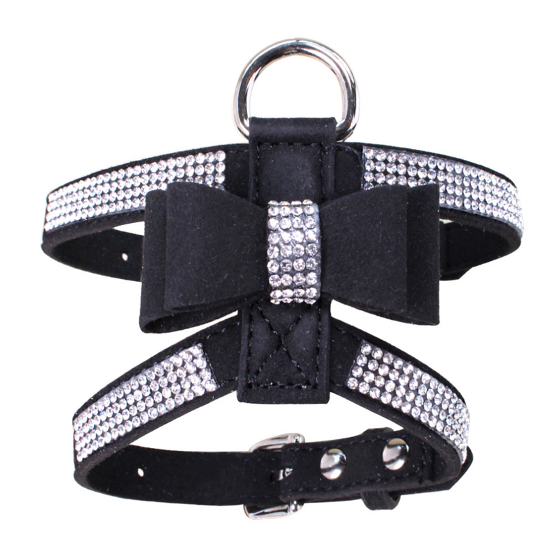 Nylon Backpack Luxury Dog Harness / Adjustable Dog Harness No Pull Easy To Clean