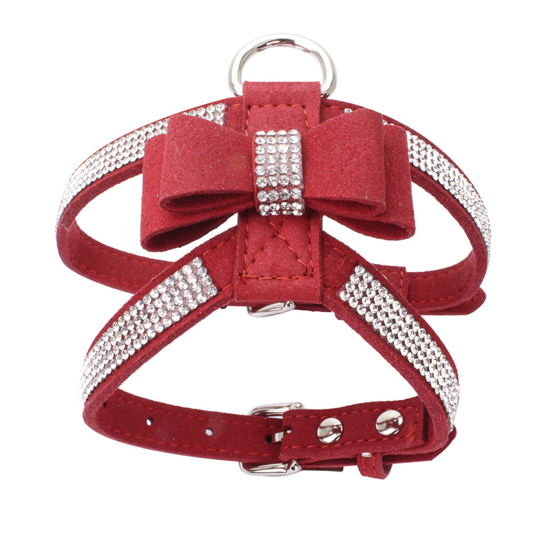 Nylon Backpack Luxury Dog Harness / Adjustable Dog Harness No Pull Easy To Clean