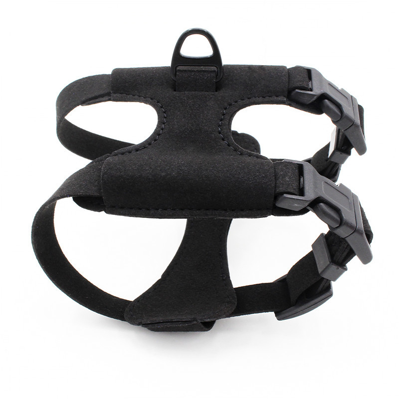 Soft Retractable Dog Collars And Leashes Small Nylon Dog Harness HP-054
