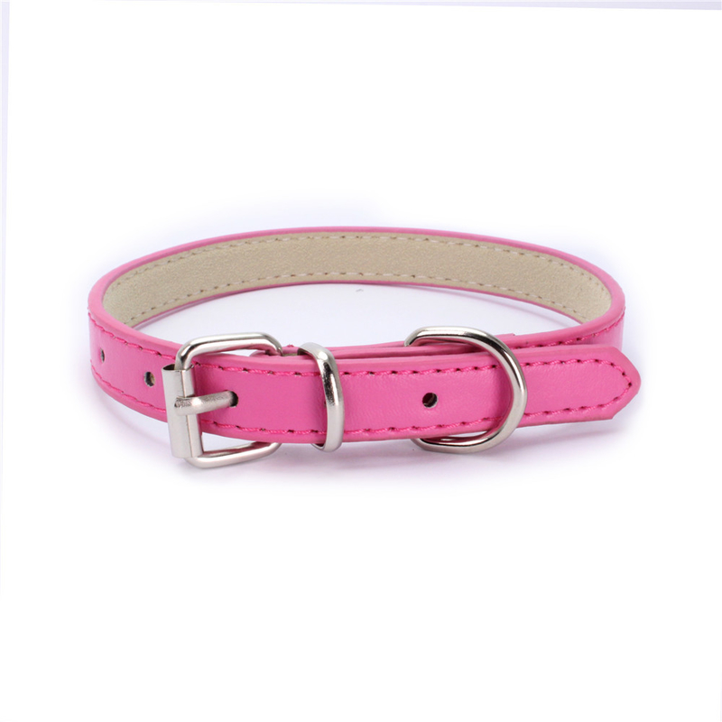 Multi Color Dog Collars And Leashes Different Size With Durable No Pull Buckle